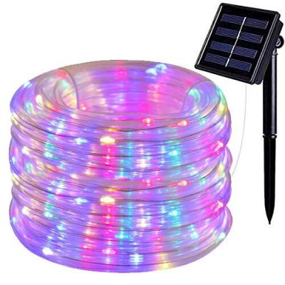 China Waterproof Multicolor Solar Powered Solar Powered String Light Holiday Waterproof Christmas Fairy Lights for sale