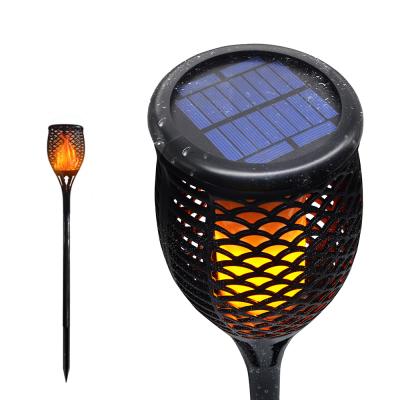 China Waterproof Garden Flickering Flares Solar Torches Lights For Outdoor Landscape Decoration for sale