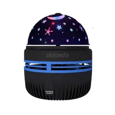 China Creative Rotating Color LED Mini Magic Ball USB LED Mini Star Light RGB Color Operated Night Sky Light for sale