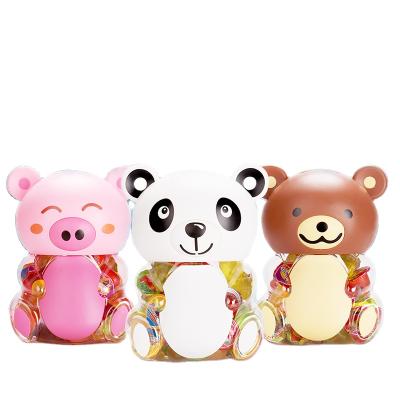 China Lovely Low Fat Panda Pudding Pot Fruit Juice Cocos Freeze Sweet Candy for sale