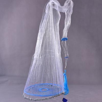 China World's Best Selling Fish/Lobster/Shrimp Products Cord Bait Casting Casting Net With Plastic Coated Sinker for sale