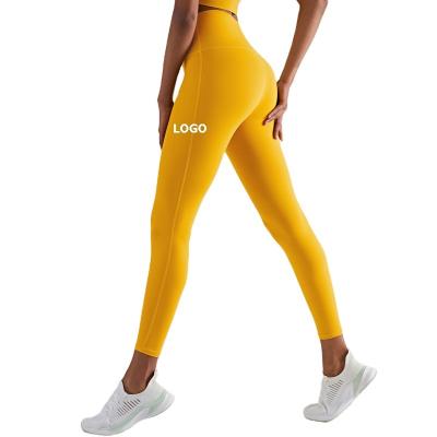 China New Wholesale 2022 Super Soft Breathable Fitness High Waist Leggings Women Butt Lift Gym Yoga Pants Workout Tights Breathable Sportswear for sale