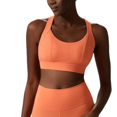 China Advance Breathable Comfortable Breathable Quick-drying Women Girl Custom Fitness Yoga Bra For Ladies for sale