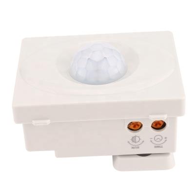 China Control Lighting Supply AC220V 50/60Hz Control Switch With Time Delay PIR Motion Sensor Light Sensitivity for sale