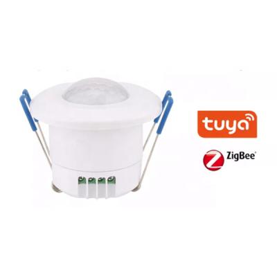 China Interval between reporting no one or no one: 60 seconds Zigbee tuya switch motion sensor radio led night lights APP in mobile phone reception remote tuya smart switch for sale