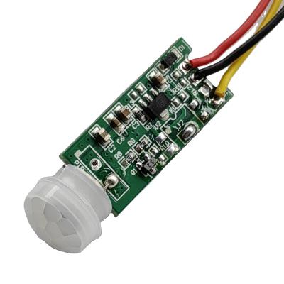 China Position Sensor PIR Motion Sensor Detector Human Adjustable Infrared Module PIR Motion Detector Body Sensor Infrared Module for sale