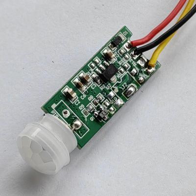 China Electric Equipment Operation Mode Mini Infrared PIR Motion Sensor Infrared Detector Low Voltage Module Position Sensor Auto-detection for sale