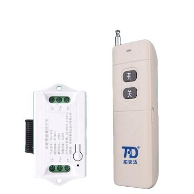 China Auto Wireless Remote Switch Relay Receiver With 1channel RF Remote Control Ignition Switch Ignition Switch for sale