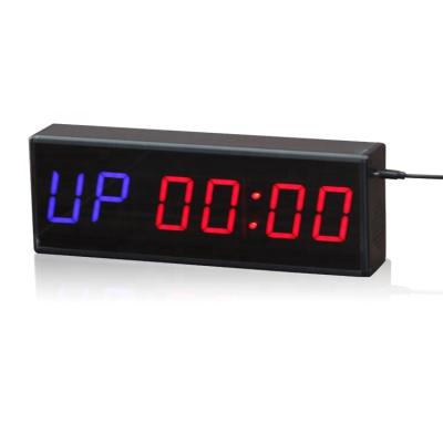 China Bodybuilding Timer PeakPower Mini 6 Digit 1.8Inch LED Digital GYM Pacer for sale