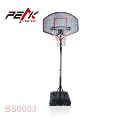 China PE PeakPower Basketball Hoop Portable Adjustable Outdoor Movable Basketball Stand for sale