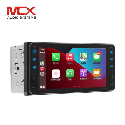 China Cheap Newest Design GPS Android Mp5 Touch Screen 2 Din Mp3 Usb Antenna Car Radio Player With Seven Colors Light for sale