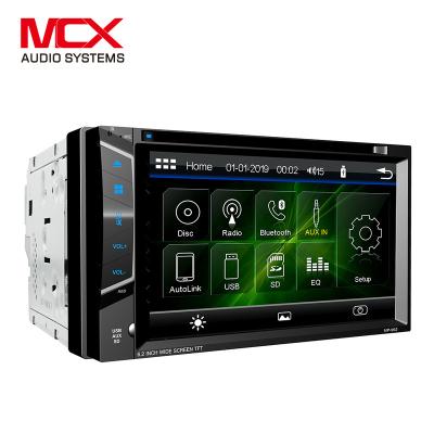 China MP-962 Inch Car DVD Player Double Din GPS 6.2 Car Radio Navigation Gps Universal DVD Player Touch Screen Radio Mirror Link for sale