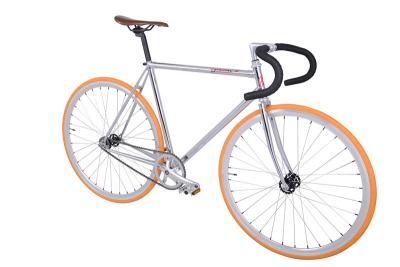 China 50cm / 52cm / 54cm Lugged Frame Fixed Gear Bikes With PVC Leather Saddle for sale