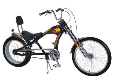 China Black 20inch 700c Steel Freestyle Custom Chopper Bicycles For Boys for sale