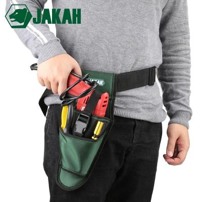 China Simple Heavy Duty For Technician Electrician Toolkit Electrical Belt Drill Holder Waist 1680D Waist Hold Belt Drill Pouch Bag Tool for sale