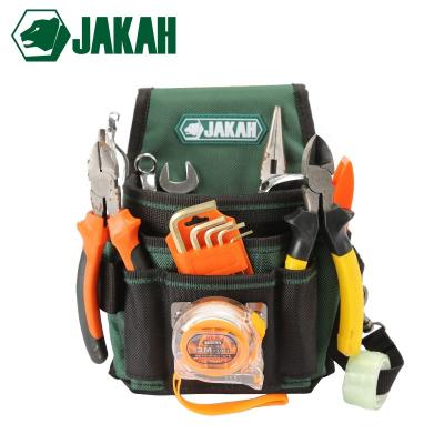 China Multi Functional Pockets 1680D Size Pockets Electrician Heavy Duty Electric Carpenter Engineer Multi Functional Convenient Small Tool Bag for sale