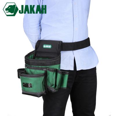 China 600D Multi-pocket Telecom Engineer Waterproof Adjustable Technician Electrician Tool Bag Waist Pouch for sale