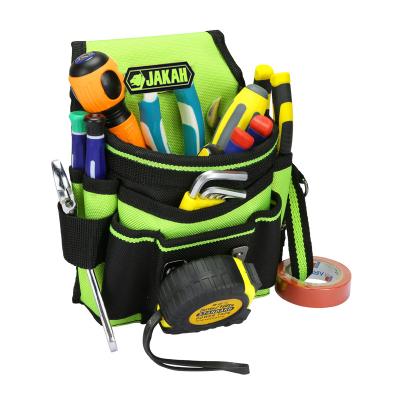 China Multi Functional Pockets 1680D Size Pockets Electrician Heavy Duty Electric Carpenter Engineer Multi Functional Convenient Small Tool Bag for sale