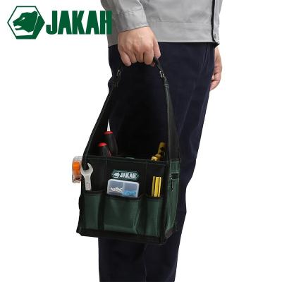 China Multi Portable Electrician 1680D Carpenter Electrician 1680D Heavy Duty Openable Heavy Duty Openable Tool Pouch Tote Bag for sale