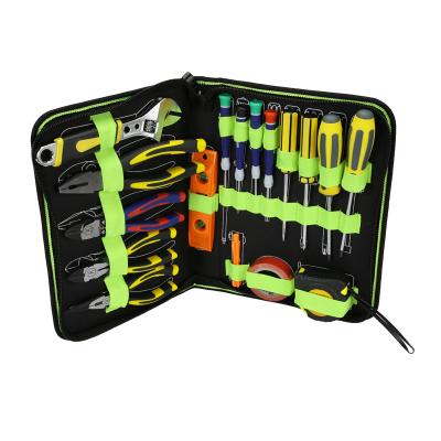 China Large Set 1680D Folding Tool Rack Tool Storage Bag Electrician Heavy Duty Portable Briefcase Electric Tool Kit Bag for sale