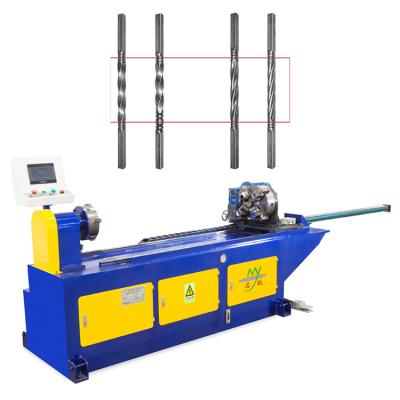 China Metal Tube Fabrications High Efficiency Metal Pipes Twist Machine For Making Twist Iron Balusters for sale