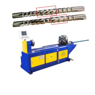 China For Decorative Durable Decorative Iron Pipe Twisting Machine Hydraulic Stamping Pipe for sale