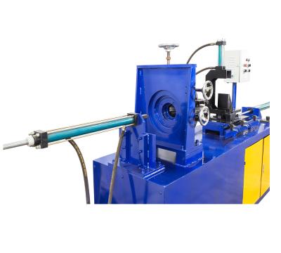 China Hotels Aluminum/SS/Iron/Copper Rotary Stamping Pipes Handrail Square Pipe Tube Square Embossing Machine for sale