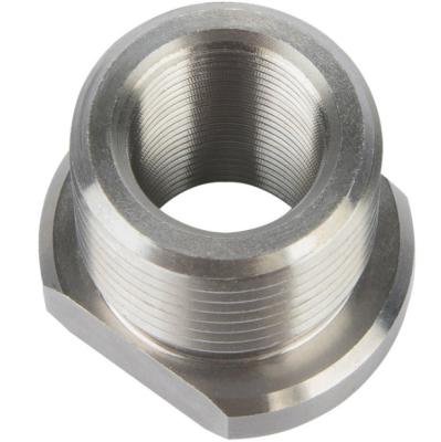 China Industry Auto Parts Stainless Steel Fuel Filter Adapter Connector 1/2-28 3/4-16 for sale