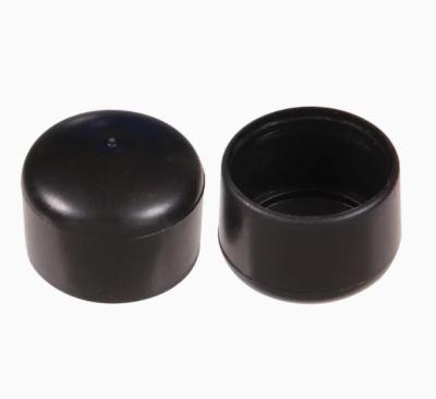 China Industry 7/8-in Black Smooth Caster Cups for Furniture Home Office for sale