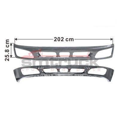 China TRUCK BODY PARTS HNM03-200C HINO 500 MEGA PRO CHR (10.5T) BUMPER RANGER FOR HINO for sale