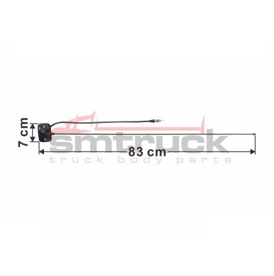 China MEGA TRUCK BODY PARTS HNM03-105A HINO 500 RANGER PRO ANTENNA+BASE FOR HINO for sale