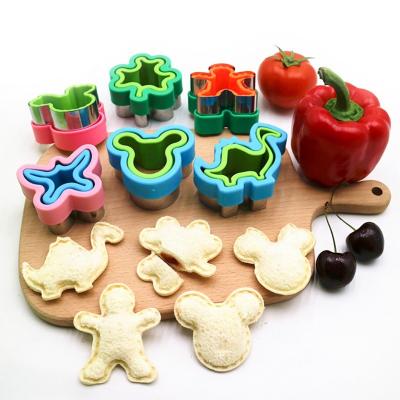 China Wholesale Disposable Custom Sandwich Maker DIY Cookie Bread Cutters Easter Sandwich Cutter And Fisherman For Kids for sale