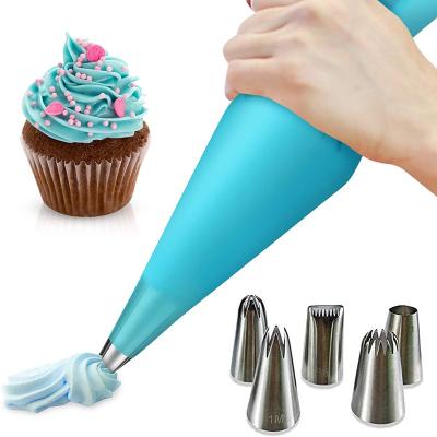 China Factory Supply Viable Running Food Grade Stainless Steel 6 Pieces Cake Decorating Tool Kit for sale