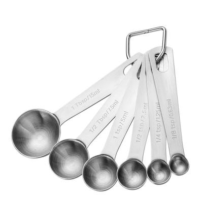 China 6 PCS Round Tip 304 Stainless Steel Kitchen Accessories Sustainable Doser for sale