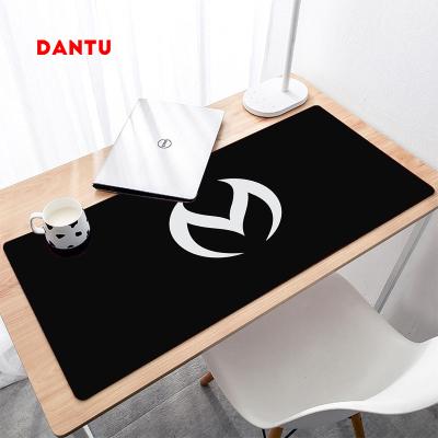 China Custom Colorful DANTU Logo Large Mouse Pad Gaming Heating Extended Overwatch Anti-Slip Rubber Desk Mat For Office for sale