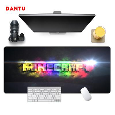 China Custom Mouse Mat Desk Pad Gaming Black Mousepad XXL Logo Computer Keyboard Anti-Slip Original DANTU Factory Style New Big Large for sale