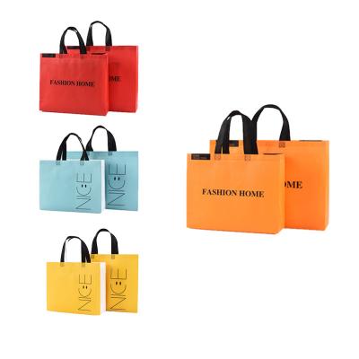 China XYDAN Eco-Friendly Reusable Luxury Eco-friendly Color Printed Shopping Bag Custom 100% Boutique Gift Tote Handbag for sale