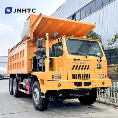 China Aluminum alloy 6X4 371hp 420hp sinotruk 30T 50T 70T dump truck mining used howo tipper truck for sale