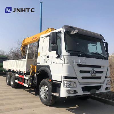 China CRANE TRUCK Sinotruk HOWO 6*4 mounted crane truck CARGO TRUCK 10 ton truck mounted crane for sale