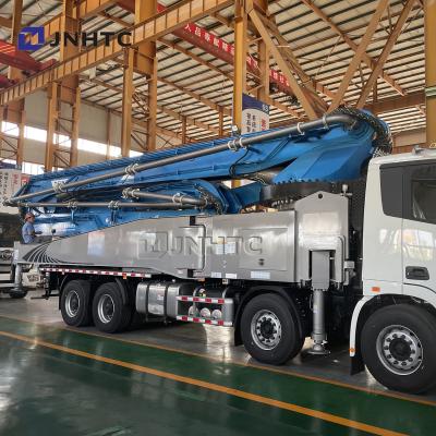 China Construction material stores sinotruk concrete pump truck dimensions ZZ5437S4667C 8*4 for sale