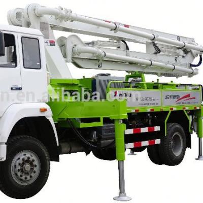 China Building Material Stores SINOTRUK Truck Mounted Concrete Pump ZZ5437S4667C 8*4 for sale