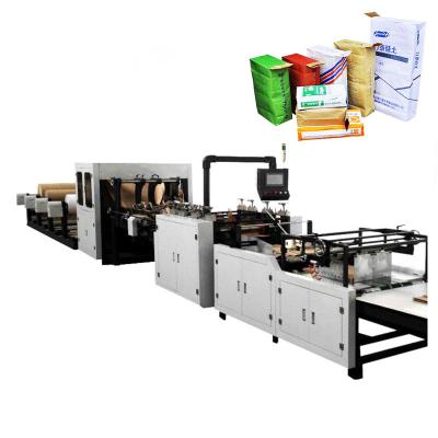 China High speed paper bag makng machine 25kg 50kg cement packing paper bag making machine 2/4/6 colors printing for sale