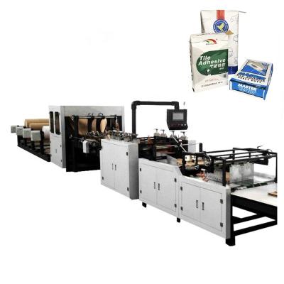 China Automatic paper bag makng machine 25kg 50kg cement packing paper bag making machine 2/4/6 colors printing for sale