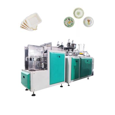 China Fully Automtic 2022 New Design Automatic Mini Dish Plates Food Disposable Paper Bowls Making Machine for sale