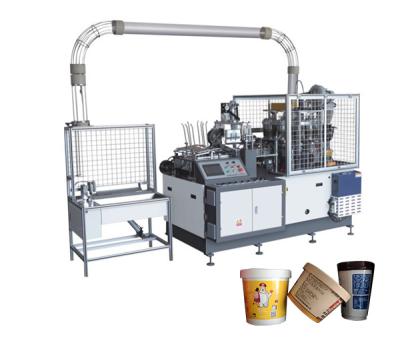 China Factory Fast Speed ​​Automatic Soup Food Paper Bowl Making Machine Suitable For Single And Double PE Coated Paper for sale