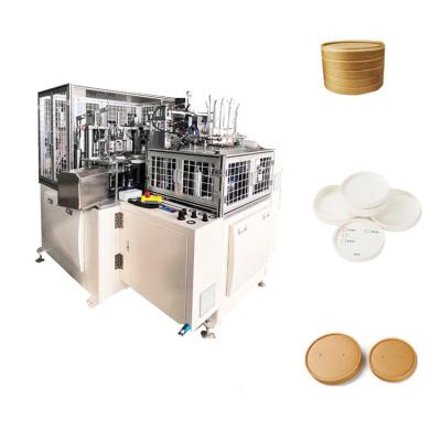 China Producing Small Newspaper Dispensing Tour Layout Squeeze Ice Cream Cup Cupcake Salad Bowl Lid Cover Making Machine for sale