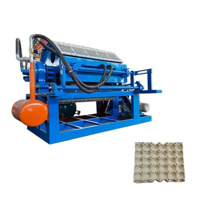 China Production of Degradable Waste Paper Pulp Recycling Paper Egg Tray Making Machine for sale