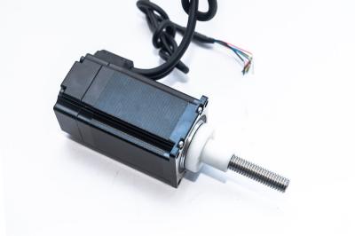 China 57mm 4.2VDC Linear Hybrid Stepper Motor 1.8 Degree NEMA 23 Screw Linear Stepper for sale