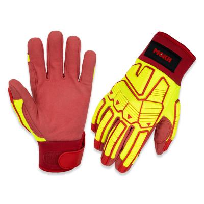 China Reliable Anti Impact Performance Industrial Work Protection Safety Kong Impact Cut Resistant Gloves Level 5 For Working Mechanic for sale