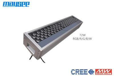 China Surface Mounted RGB LED Flood Light , LED Colour Changing Flood Lights 72w for sale